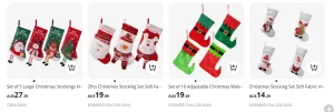 Christmas Stocking Sets