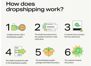 how does dropshipping work