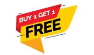 buy 1 get 1 free