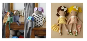 fabric dolls