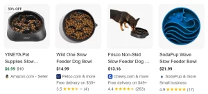 Slow-Feeder Bowls